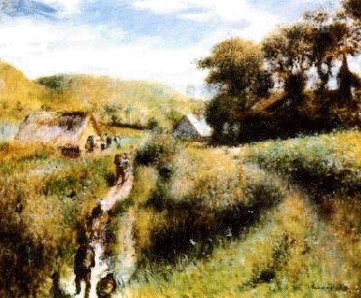 Pierre Renoir The Vintagers oil painting image